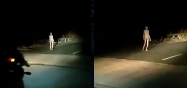 Vídeo estranho de suposto "alienígena" na Índia é publicado online
