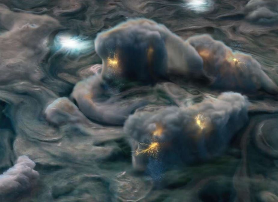 Poderia existir vida nas nuvens de Júpiter?