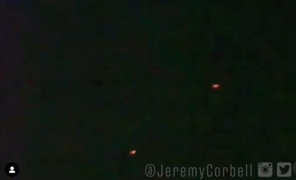 Corbell compartilha vídeo de OVNIs ao redor de navios da Marinha dos EUA