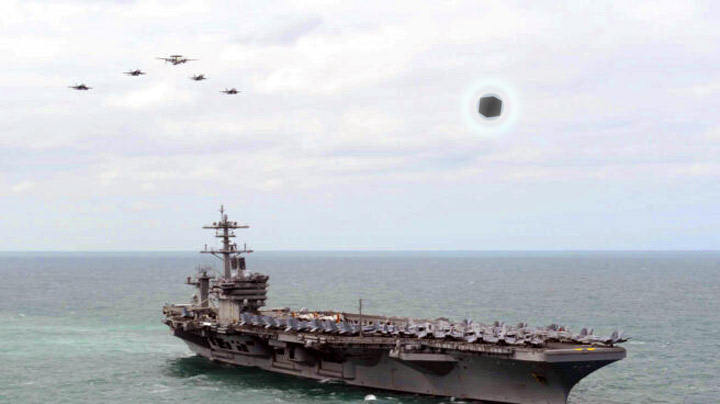 Amanhã (29) será mostrado novo vídeo de OVNI obtido pela Marinha dos EUA