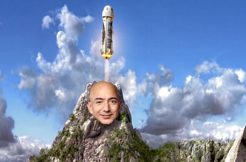 Por que o foguete de Jeff Bezos tinha um formato fálico?