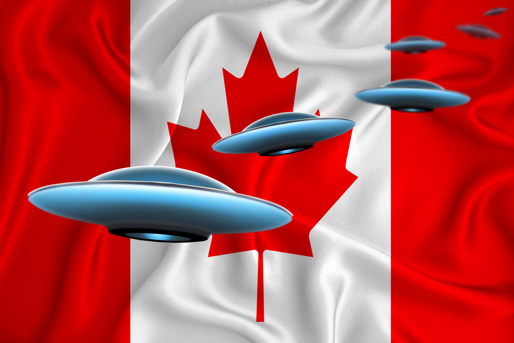 Jatos de passageiros e militar relatam ter visto um OVNI no Canadá