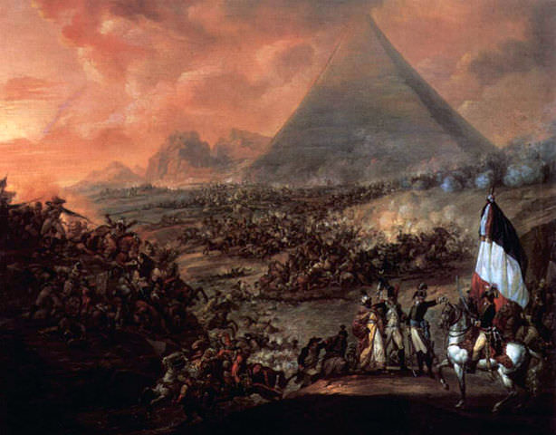 A experiência mística de Napoleão dentro da Grande Pirâmide de Gizé