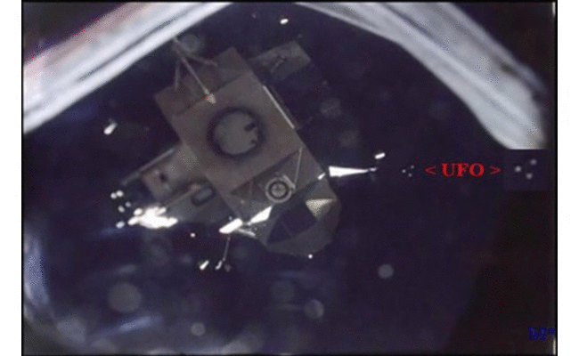 Atividade intensa de OVNIs perto da missão lunar é revelada em imagens da NASA