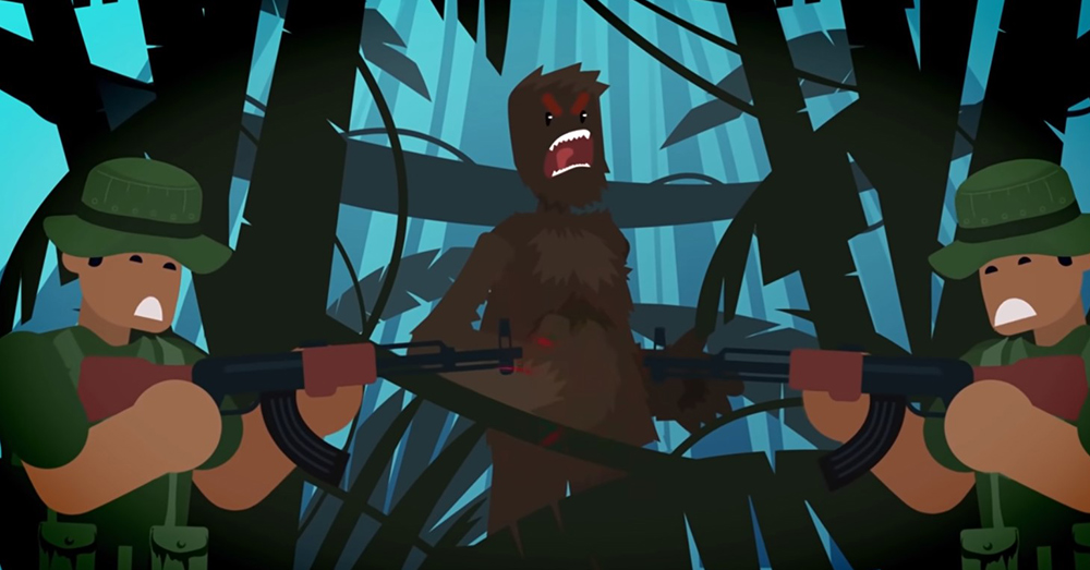 O misterioso "Bigfoot" que horrorizou as tropas na Guerra do Vietnã