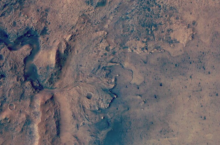 Cratera Jezero em Marte foi  lar de um delta de Rio, confirma novo estudo