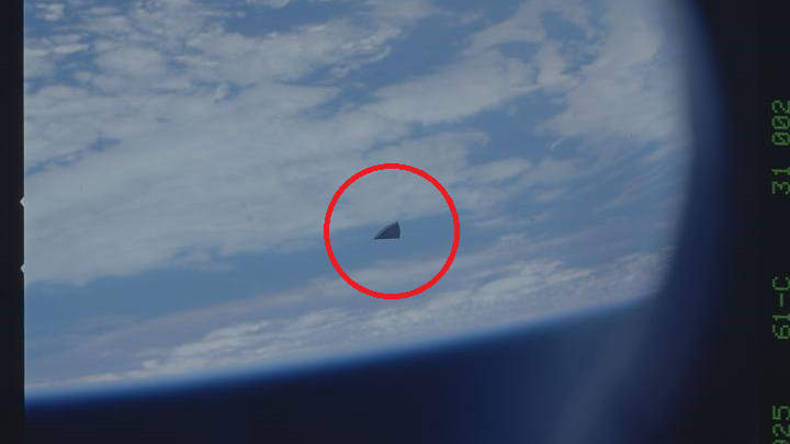 Foto de "OVNI" obtida pela NASA retorna online