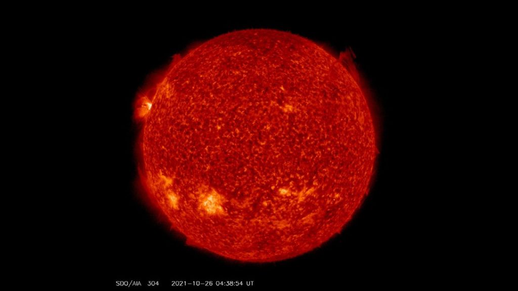 Astrônomos registraram série de erupções terríveis na superfície do Sol