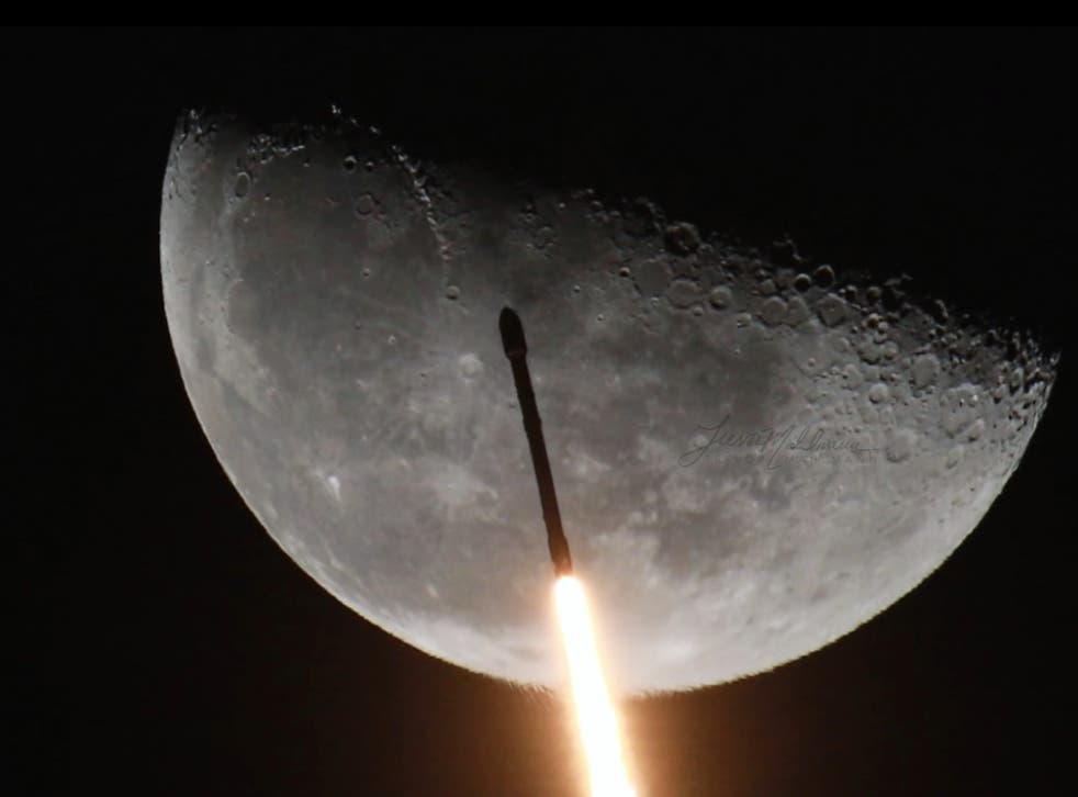 Foguete da SpaceX está em curso de colisão com a Lua