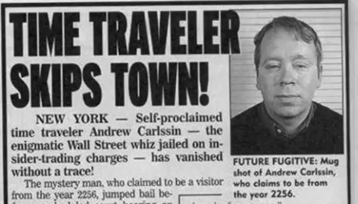 Andrew Carlassin, o "Viajante do Tempo" que ganhou milhões na bolsa
