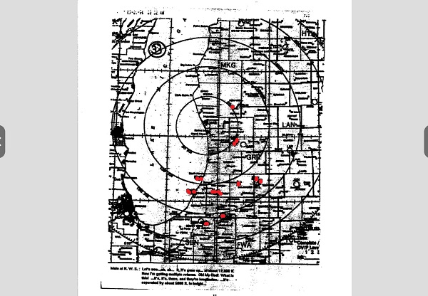 Relatório OVNI dos EUA apoia o que homem rastreou no radar em 1994