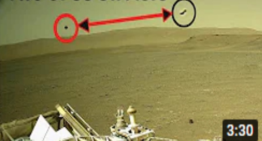 NASA diz que vídeos de OVNIs em Marte provavelmente são falsos