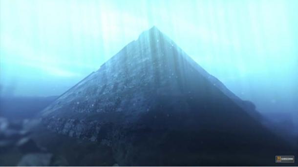 As pirâmides subaquáticas com símbolos misteriosos da China
