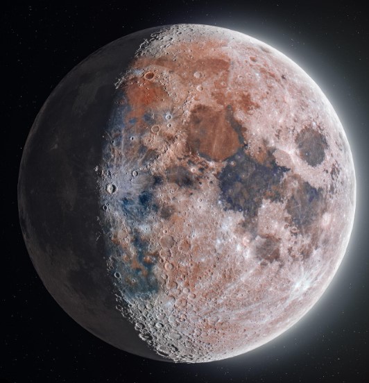 Foto de 174 megapixels é uma das imagens mais detalhadas da Lua