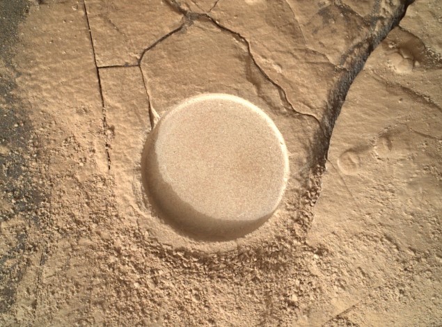 A NASA chama isso de "uma rocha desgastada" em Marte!