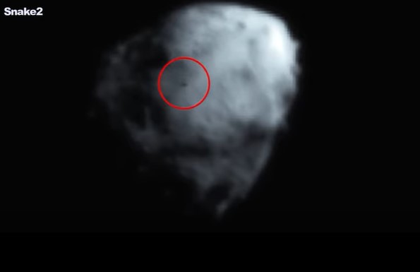 OVNI é filmado instantes antes de sonda colidir com asteroide