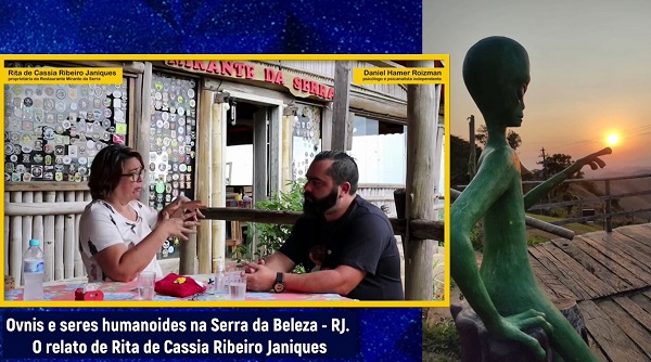 OVNIs e seres humanoides na Serra da Beleza, RJ - Brasil