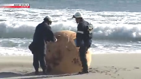 "Mistério" da esfera encontrada em praia do Japão é desvendado
