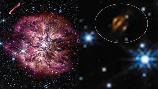Teria uma OVNI sido fotografado pelo Telescópio James Webb?