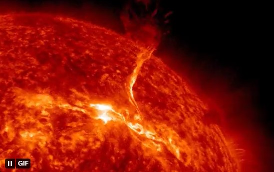 Poderosa tempestade magnética solar atingirá a Terra em março