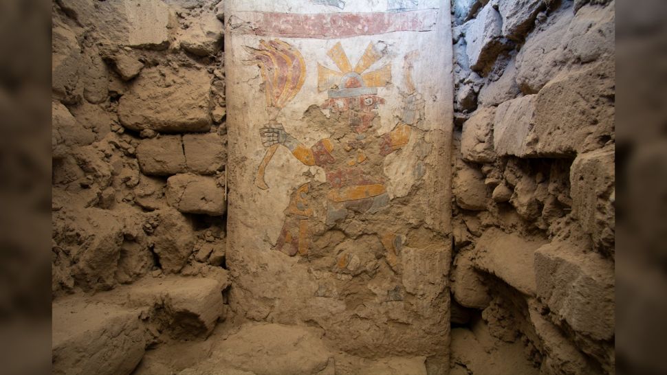 Mural de 1.400 anos no Peru pode aludir a "reinos cósmicos"