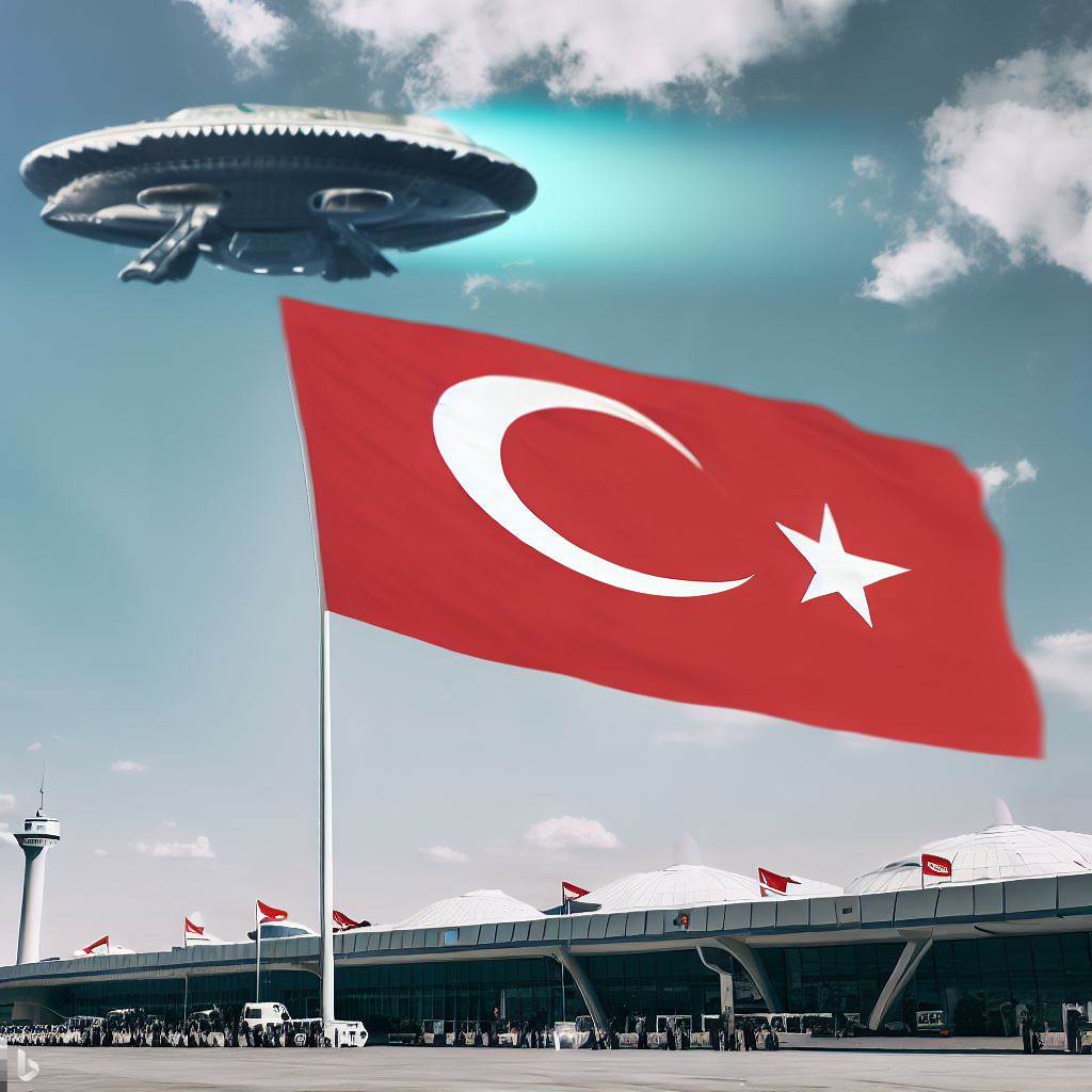 Pânico de OVNIs na Turquia! Pilotos perceberam, todos os voos pararam
