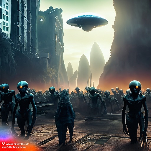 Uma invasão alienígena encenada e a nova ordem mundial