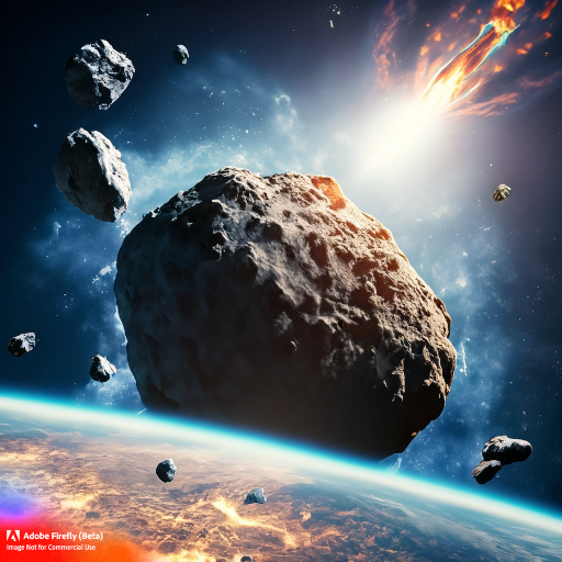 A Terra está sob ameaça de um ataque vindo do espaço: asteroides