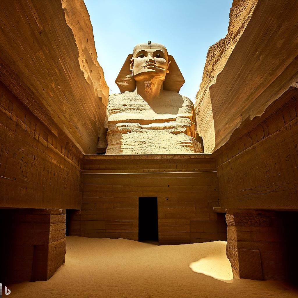 Um “mundo” oculto sob a Grande Esfinge do Egito