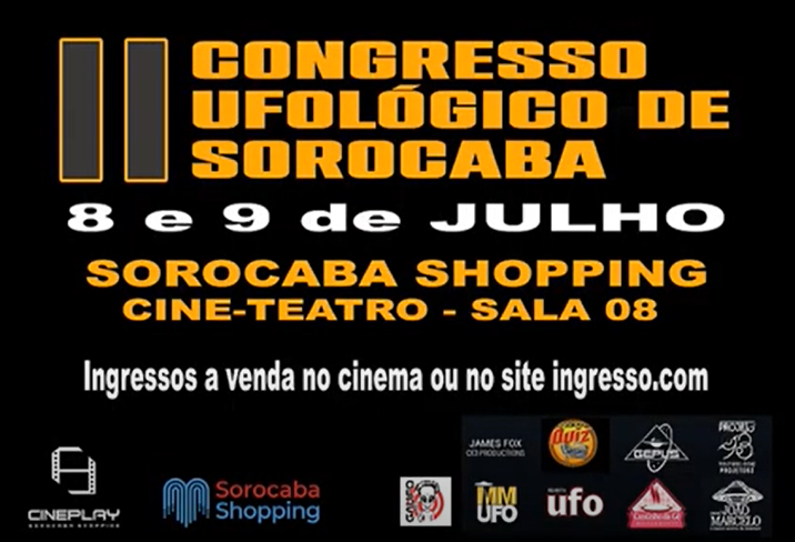 Contagem regressiva para o II congresso Ufológico de Sorocaba!! 🛸👽🌌🌍