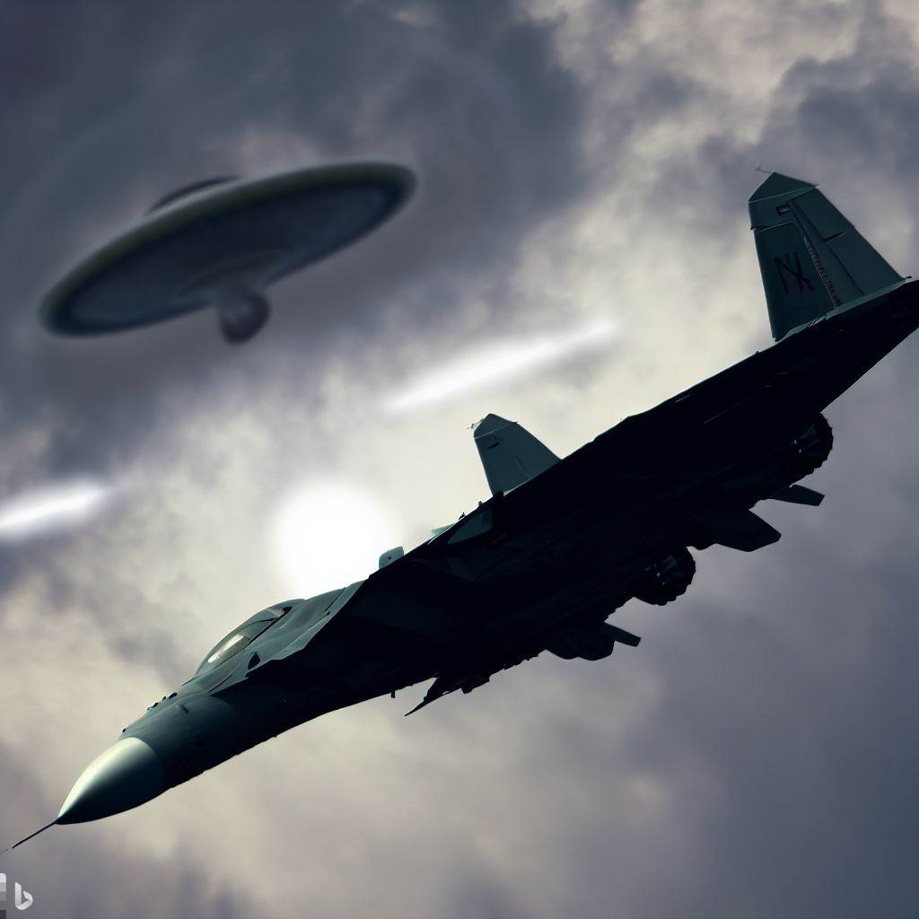Aviões de guerra perseguem e disparam contra OVNIs na Rússia