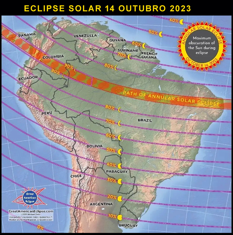 Hoje: Eclipse solar visível em todo o Brasil!