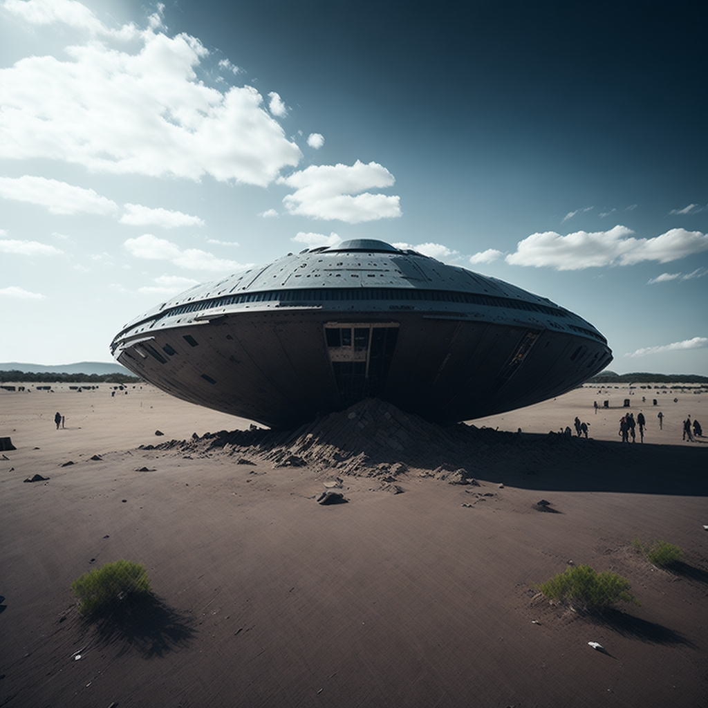 Jornalista revela pistas sobre a local de uma nave alienígena enterrada