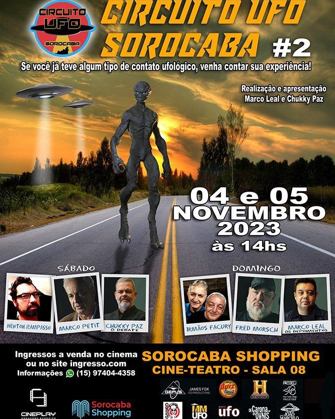 2º Circuito UFO Sorocaba (04 e 05 de novembro)