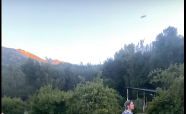 OVNI em alta velocidade é capturado em vídeo em Bariloche, na Argentina