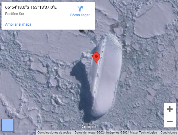 Algo enorme, similar a um navio, é descoberto na Antártica