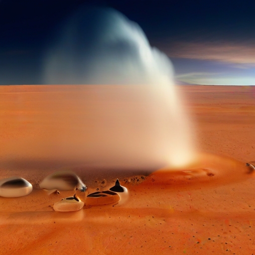 Por que gás produzido pela vida está vazando de Marte à noite?