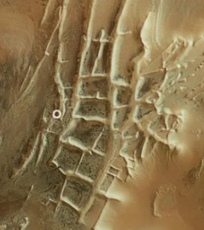 Centenas de "aranhas" são avistadas na misteriosa "Cidade Inca" em Marte